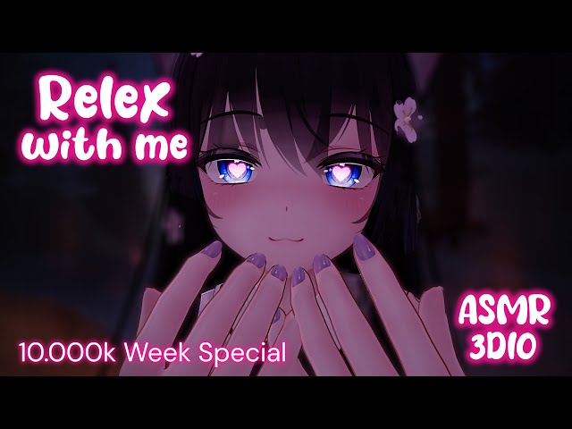 【3DIO ASMR】♥ Relax with some Tapping, Scratching and Ear Blowing ♥