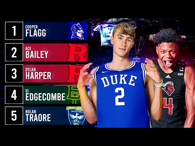 Ranking the Top 30 Prospects in the 2025 NBA Draft