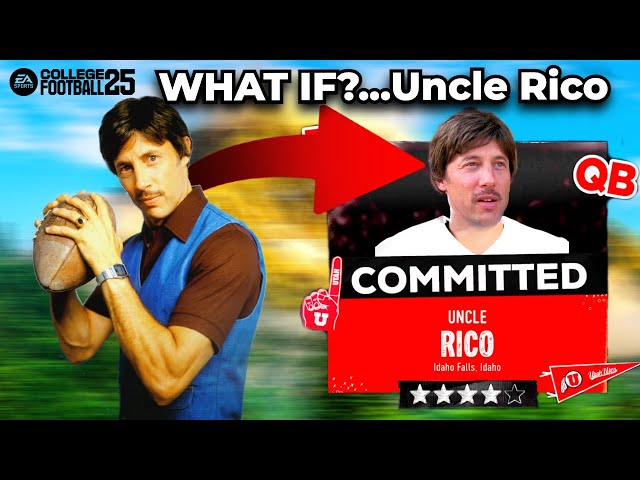 What if Uncle Rico Played College Football? (Napoleon Dynamite)