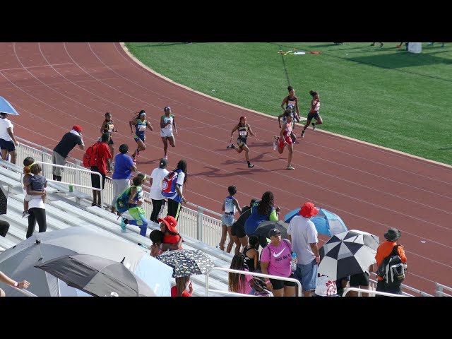 2021 AAU Track and Field Region 17 - Girls 100 Meter 13 years old