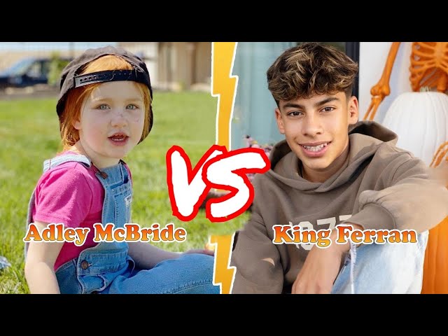 King Ferran (The Royalty Family) VS Adley McBride Transformation 👑 New Stars From Baby To 2024