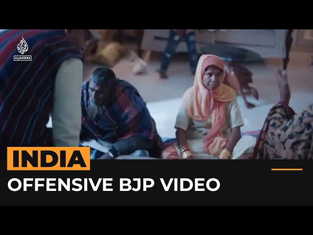 BJP ordered to take down campaign video stigmatising Muslims | Al Jazeera Newsfeed