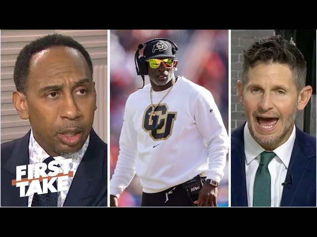 FIRST TAKE | Stephen A. reacts Deion Sanders addresses NFL coaching rumors amid Cowboys speculation