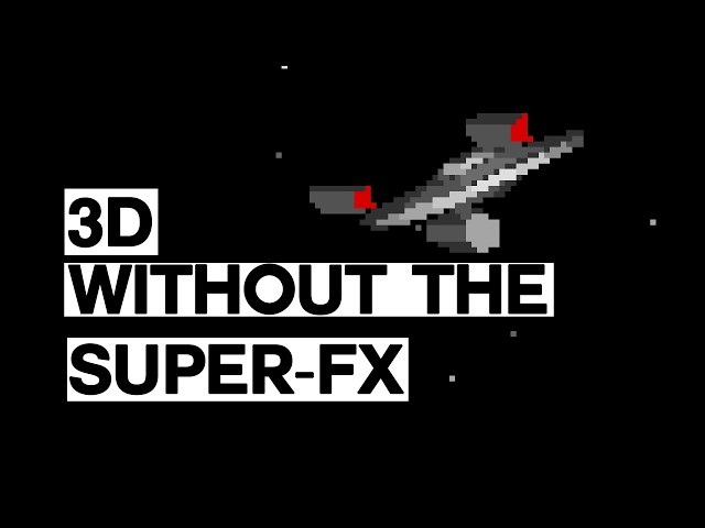 3D Games on the Super Nintendo Without the Super FX Chip