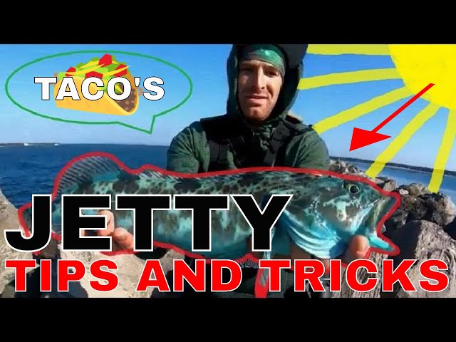 Oregon Coast Jetty Fishing (Lingcod and Rockfish including 2 monkey faced Eels!)- TheBite