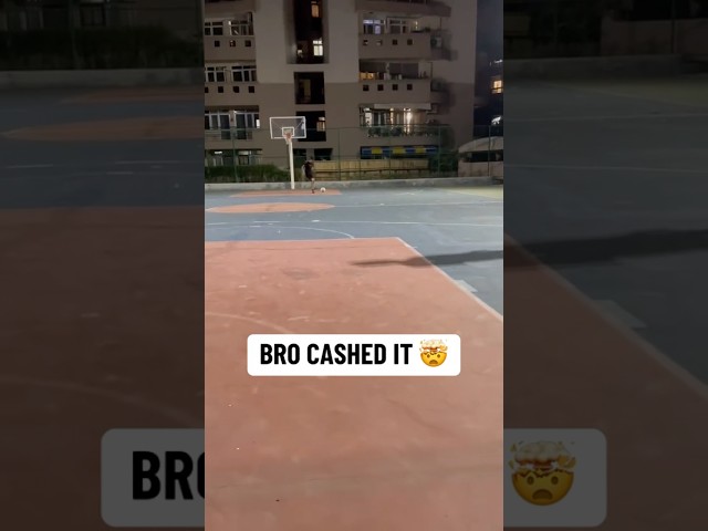 INSANE BASKETBALL TRICKSHOT 🔥🏀