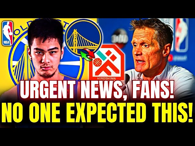 🏀🔥 BIG TRADE! YOUNG PROMISE FROM HIROSHIMA DRAGONFLIES TO THE WARRIORS? GOLDEN STATE WARRIORS NEWS