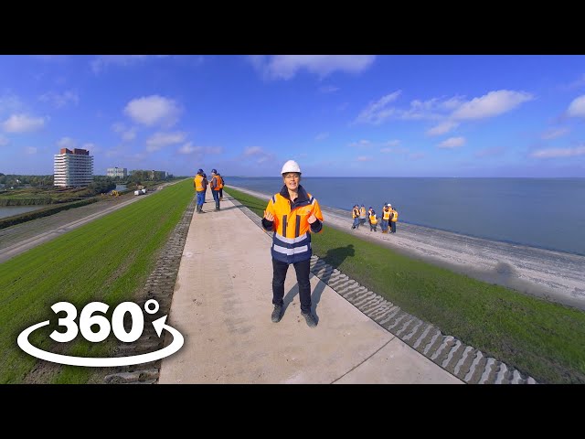 360°/VR Dijkverbetering Eemshaven-Delfzijl - Deel 4