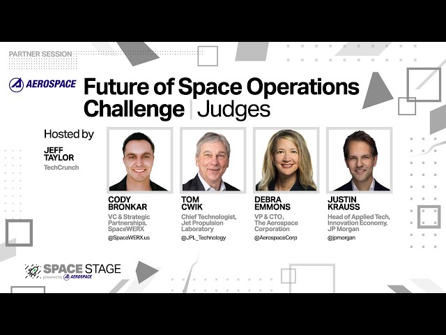 Aerospace's Future of Space pitch competition | TechCrunch Disrupt 2024