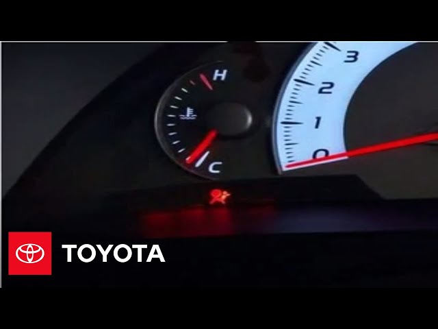 2007 - 2009 Camry How-To: Airbag SRS Warning Light | Toyota