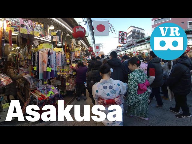 Tokyo Asakusa | VR180 3D | VR Video | insta360 EVO