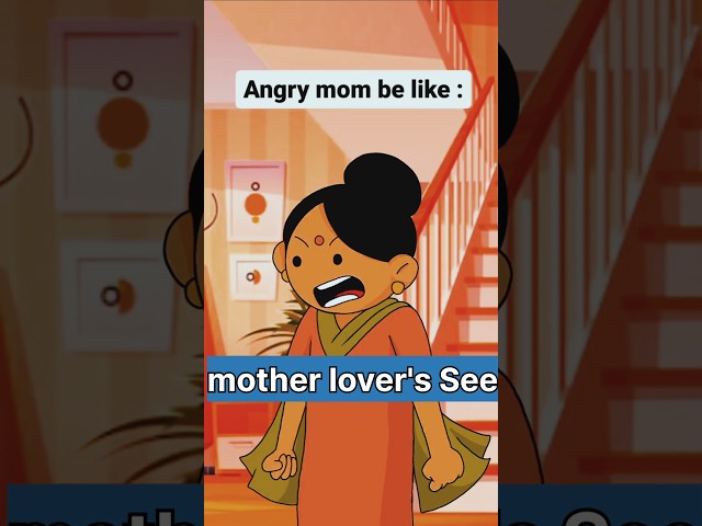 Mom Angry On Love😱।love be like।#shorts