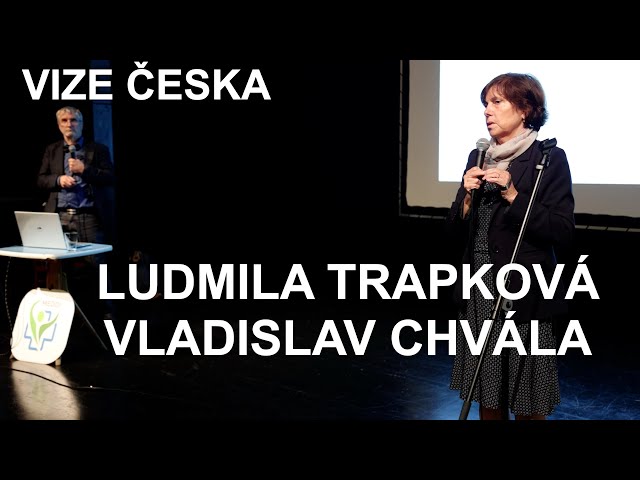 VIZE ČESKA Přednáška č. 9 - LudmilaTrapková & Vladislav Chvála (rodinná terapie a psychosomatika)