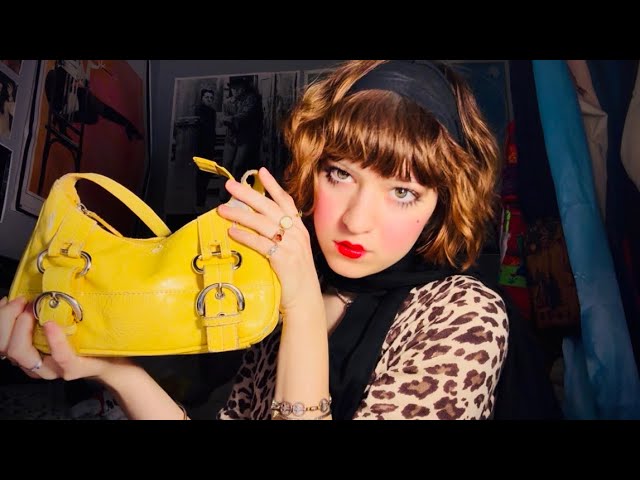 asmr ~ what’s in the bag of a glam girl in nyc 👛