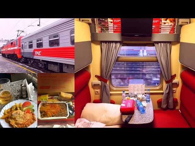 Trans-Siberian Railway Winter Journey - part 8: Ekaterinburg - Moscow on TKC Premium Train № 059Е