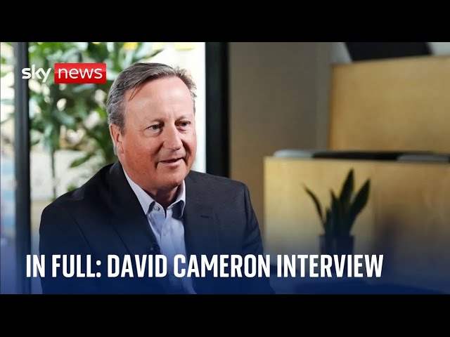 David Cameron explains why he planned to sanction Israeli ministers