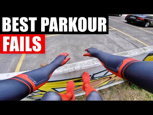 CRAZY PARKOUR POV FAILS - urbanamadei reactions