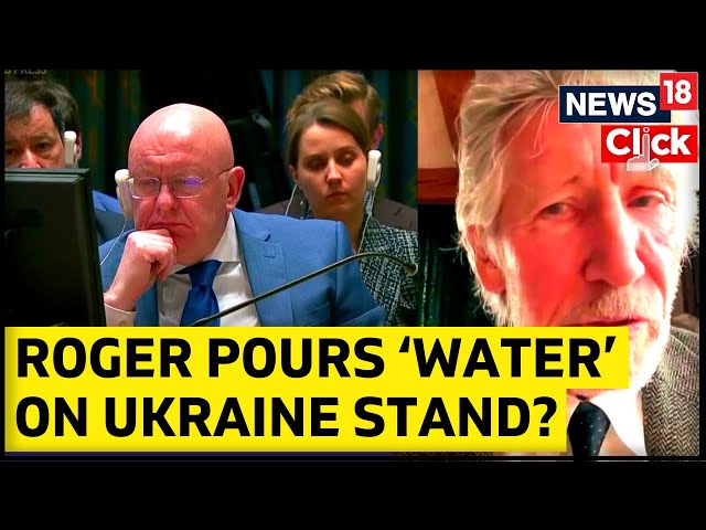 Pink Floyd's Roger Waters Tells The UN Attacks On Ukraine Were "Not Unprovoked" | English News