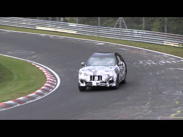 Maserati Levante spied on the Nürburgring