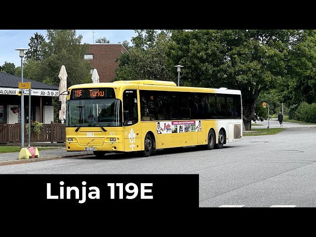 Seutu+ Linja 119E: Turku - Mynämäki