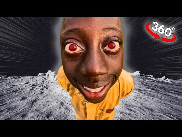 Tenge Tenge - MOON in 360° video |  4K VR | (Tenge Tenge memes )😂