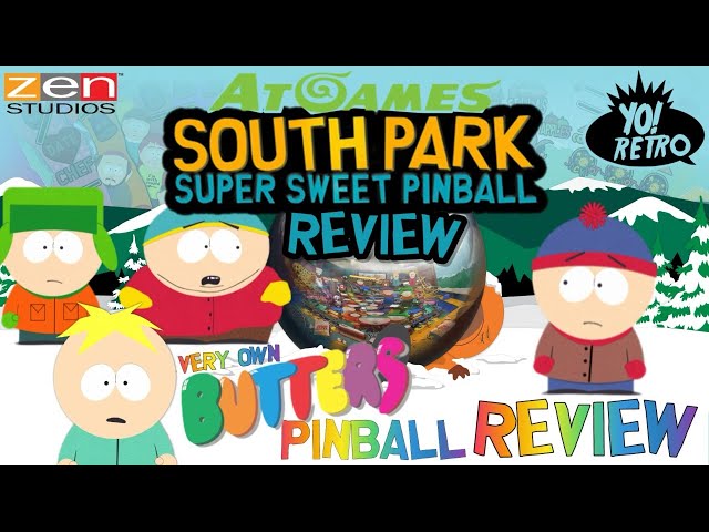 Yo! Retro #36 South Park Super Sweet Pinball Atgames Legends 4KP Review #southpark #atgames #yoretro