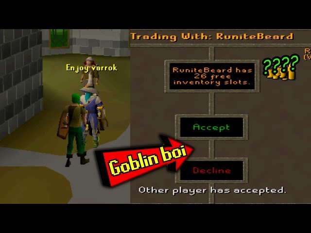 Pretending To Be A New Mobile Player In World 1 (Made Bank) OSRS