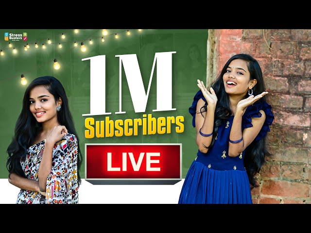 1M subscribers special live 🥰❤️ || Allari Aarathi