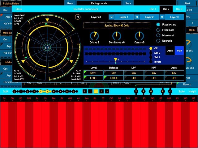 SynthScaper Soundscape Synthesizer -  iPad - AVAILABLE NOW