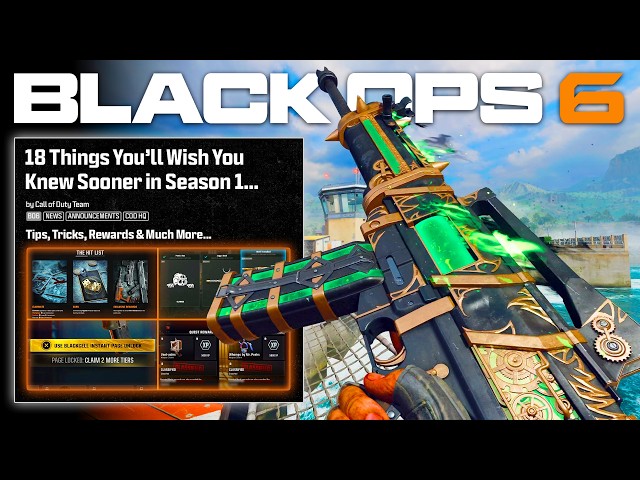 Black Ops 6 Season 1: 18 Things I Wish I Knew Sooner... (Tips, Tricks, Free Rewards & More)