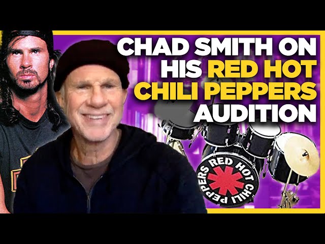 'I Looked Like I Should've Been In Guns N' Roses' - Chad Smith on Red Hot Chili Peppers Audition.