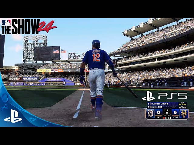 MLB The Show 24! - New York Mets Vs Detroit Tigers  PS5 4K