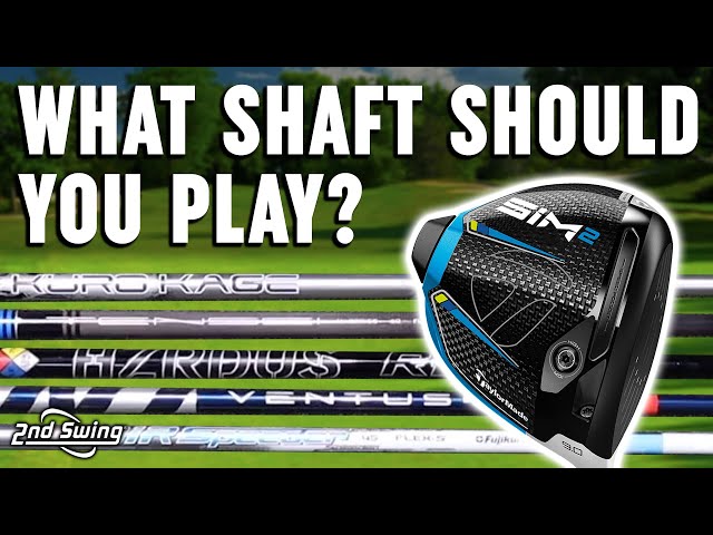 Golf Shaft Testing | TaylorMade SIM2 Driver Shaft Comparison