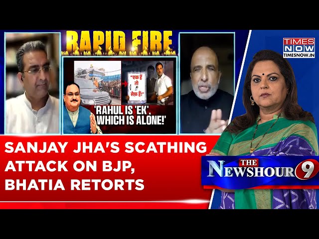 Sanjay Jha In Never Seen Avatar, Launches Scathing Attack On BJP, Watch Gaurav Bhatia's Sharp Reply