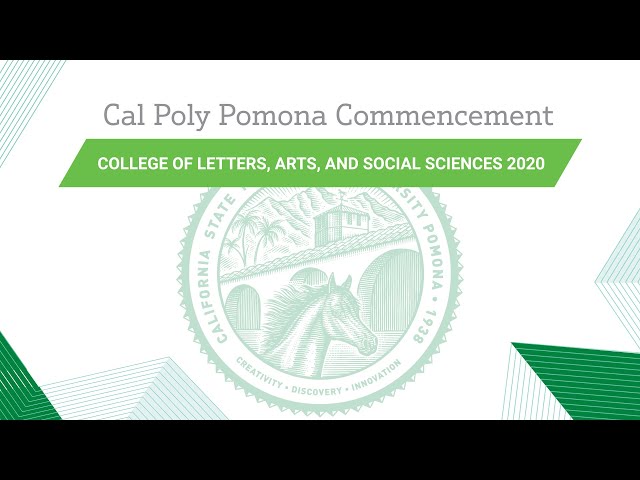 2020 College of Letters, Arts, and Social Sciences Virtual Commencement Ceremony