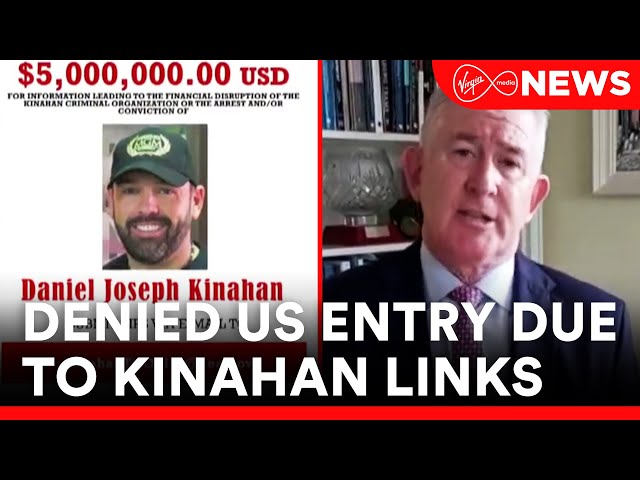 Over 600 people are denied entry to the US due to their links to the Kinahan organised crime group