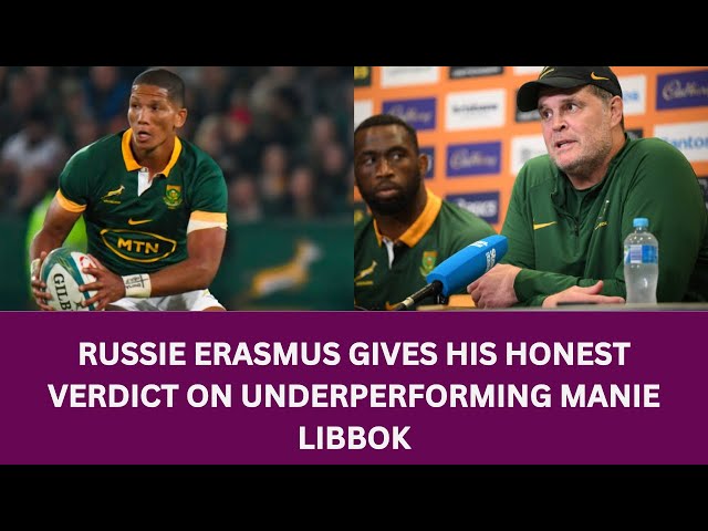 Russie Erasmus gives his Honest Verdict on Underperforming Manie Libbok Rugby Autumn Nations Series