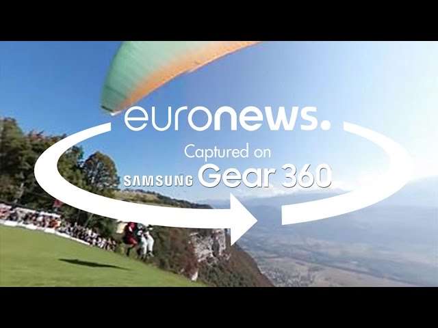 [360° video] Flying high at the Coupe Icare