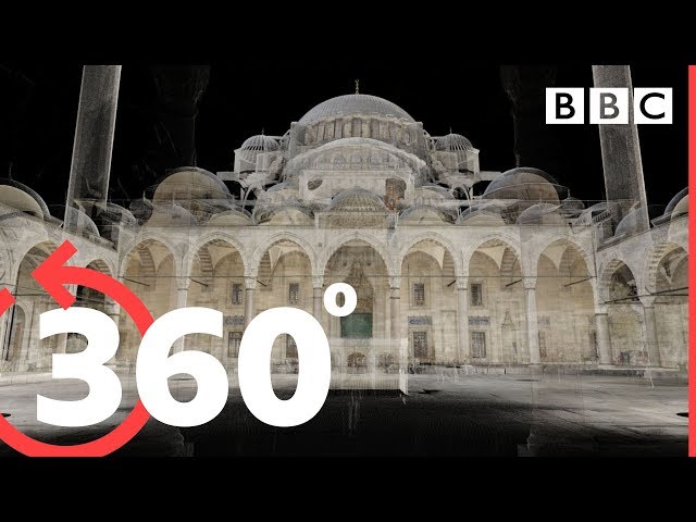 360° Explore Hagia Sophia, Istanbul's incredible Roman church - BBC