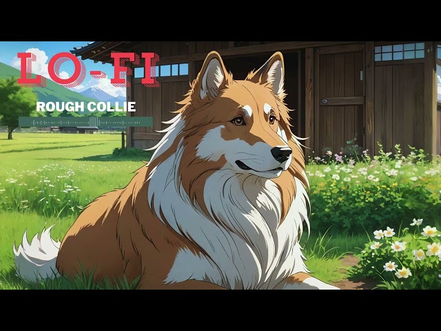 [Longplay LOFI] Rough Collie Warmth - Lofi Beats for Supportive Growth and Joyful Inspiration 🐾🎶