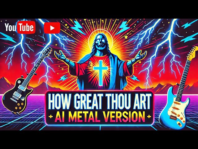 How Great Thou Art AI-Powered Christian Metal Hymn!