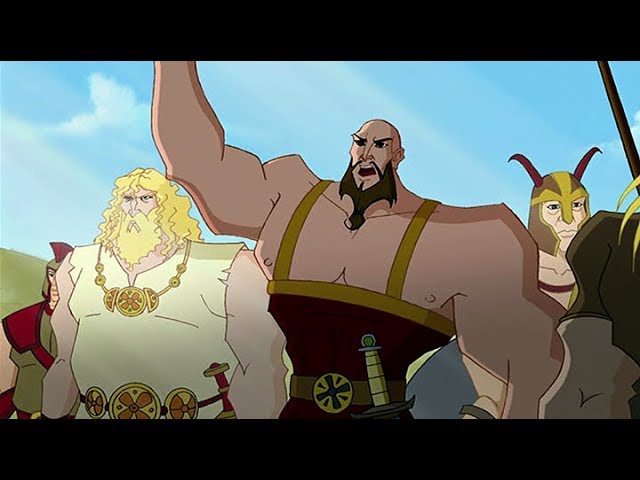 GLADIATORS | The Statue of Zeus | Full Episode 8 | Cartoon Series For Kids | English