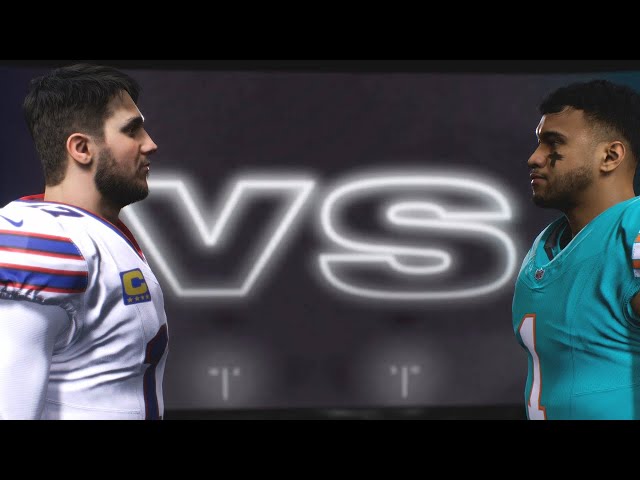 Madden NFL 25 - Buffalo Bills (1-0) Vs Miami Dolphins (1-0) Simulation PS5 Gameplay Week 2