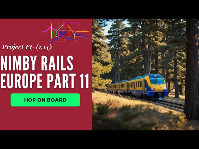 Nimby Rails Part 11 | Connecting the two biggest