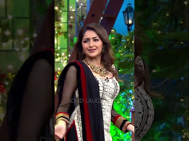 Sayesha ने सिखाया #Kapilsharma को Dance 🔥😍 #kapilsharmashow #youtubeshorts #ytshorts #tkss #comedy