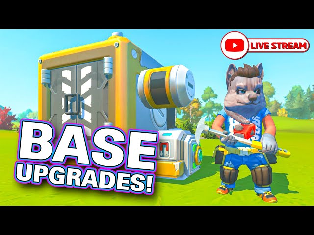 CRASHLANDER Base Upgrades! Mining Vehicle? Smelter? Piston Generator? Come Hang Out!