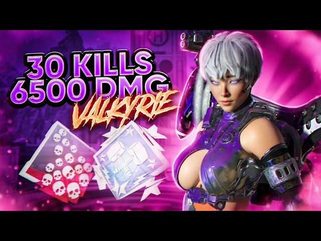 ЗР-297! 30 KILLS & 6500 DMG НА ВАЛЬКИРИИ С РЕЛИКВИЕЙ ! апекс легенд valkyrie heirloom  apex legends