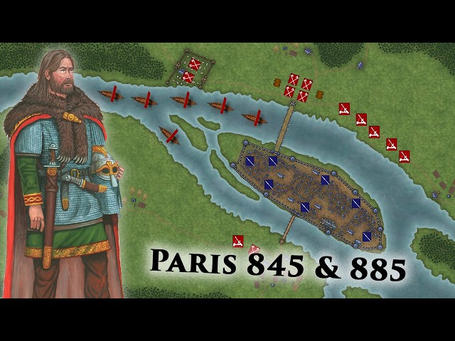 Both (Viking) Sieges of Paris 845 / 885