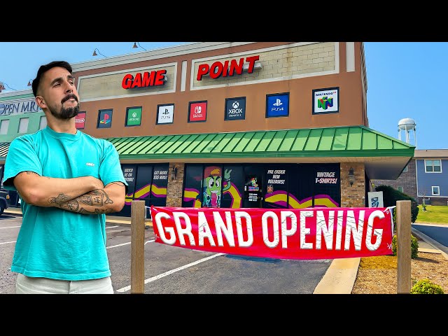 I REOPENED Retro Rick's Game Store (we saw his secret stash)