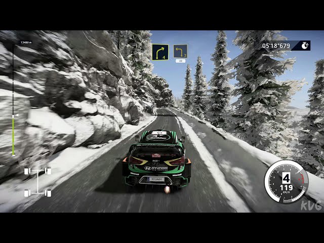 WRC 10 FIA World Rally Championship - Rallye Monte-Carlo - Gameplay (PC UHD) [4K60FPS]